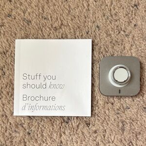 Gently Used Silver Oura Ring Generation 4, size 7